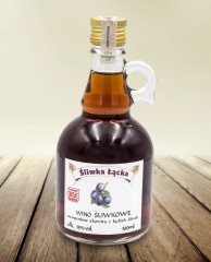 Wino śliwkowe likierowe 500 ml